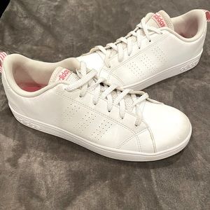 Adidas Advantage Perforated Stripe Sneaker